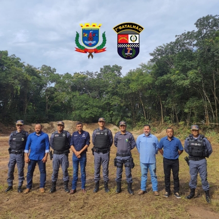 Comandante geral da PM coronel Jonildo José de Assis realiza visita no município de Rosário Oeste.