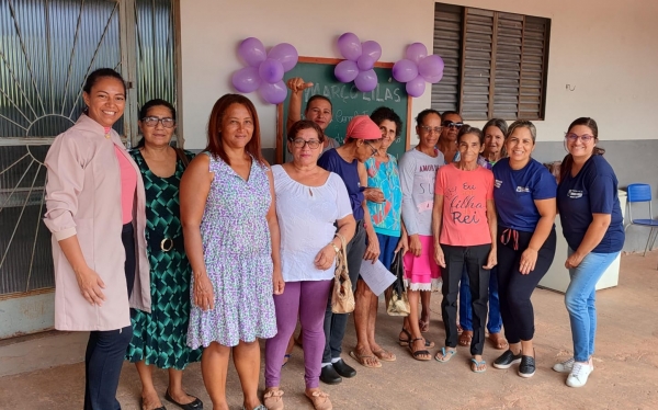 Prefeitura de Rosário Oeste levou atendimentos de saúde para a Comunidade da Forquilha do Rio Manso.