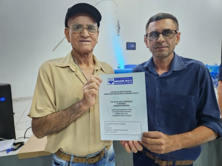 Rosário Oeste - 162 anos – Entrega de títulos de propriedades do Bairro Aeroporto