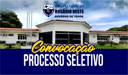 Prefeitura de Rosário Oeste convoca aprovados no processo seletivo para área da Educação